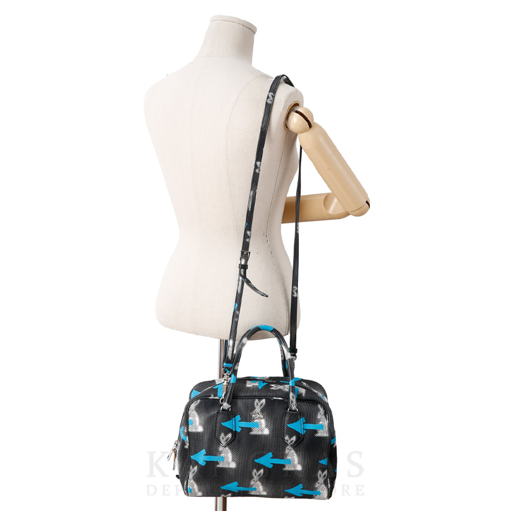 PRADA(USED)프라다 1BB010 인사이드 토트백