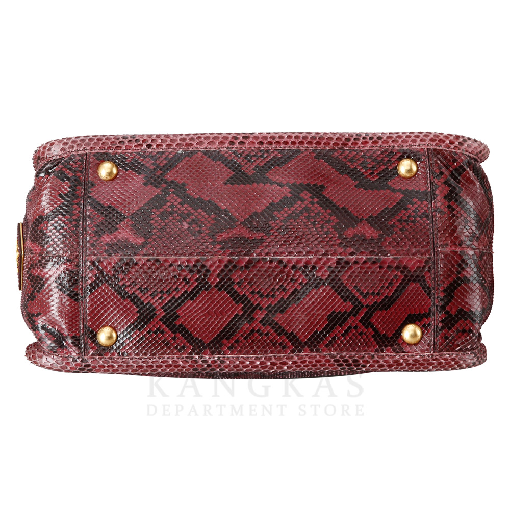 PRADA(USED)프라다 BN2185 파이톤 토트겸 숄더백
