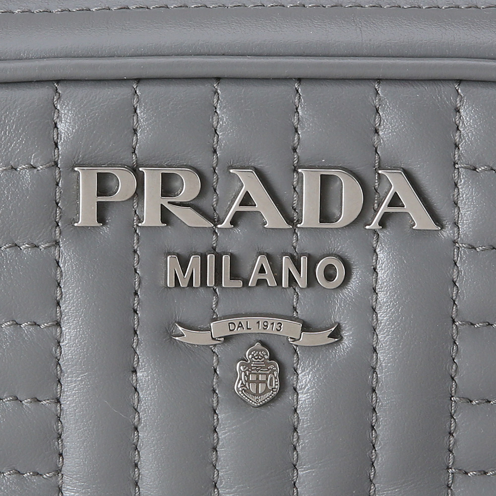 PRADA(USED)프라다 1BH083 다이아그램 카메라백