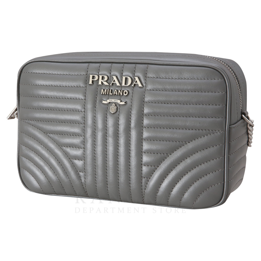PRADA(USED)프라다 1BH083 다이아그램 카메라백
