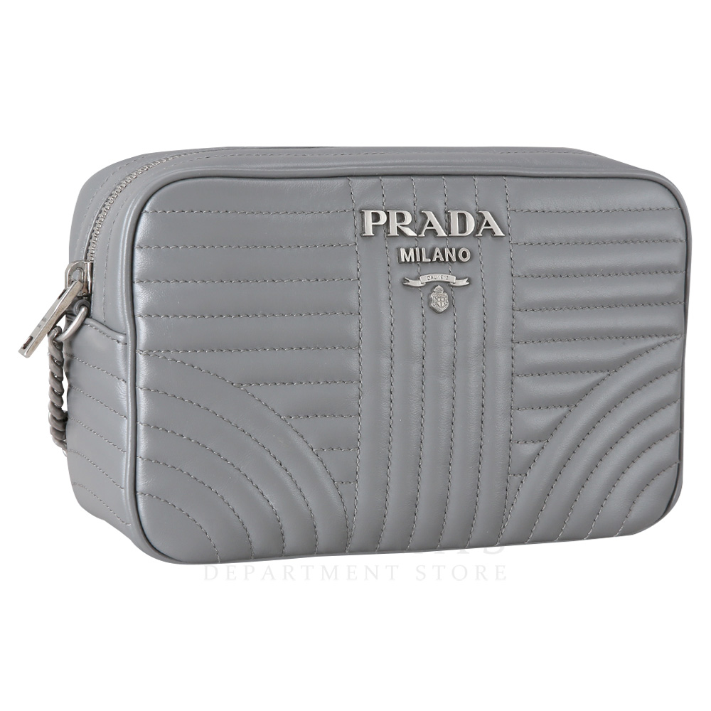 PRADA(USED)프라다 1BH083 다이아그램 카메라백
