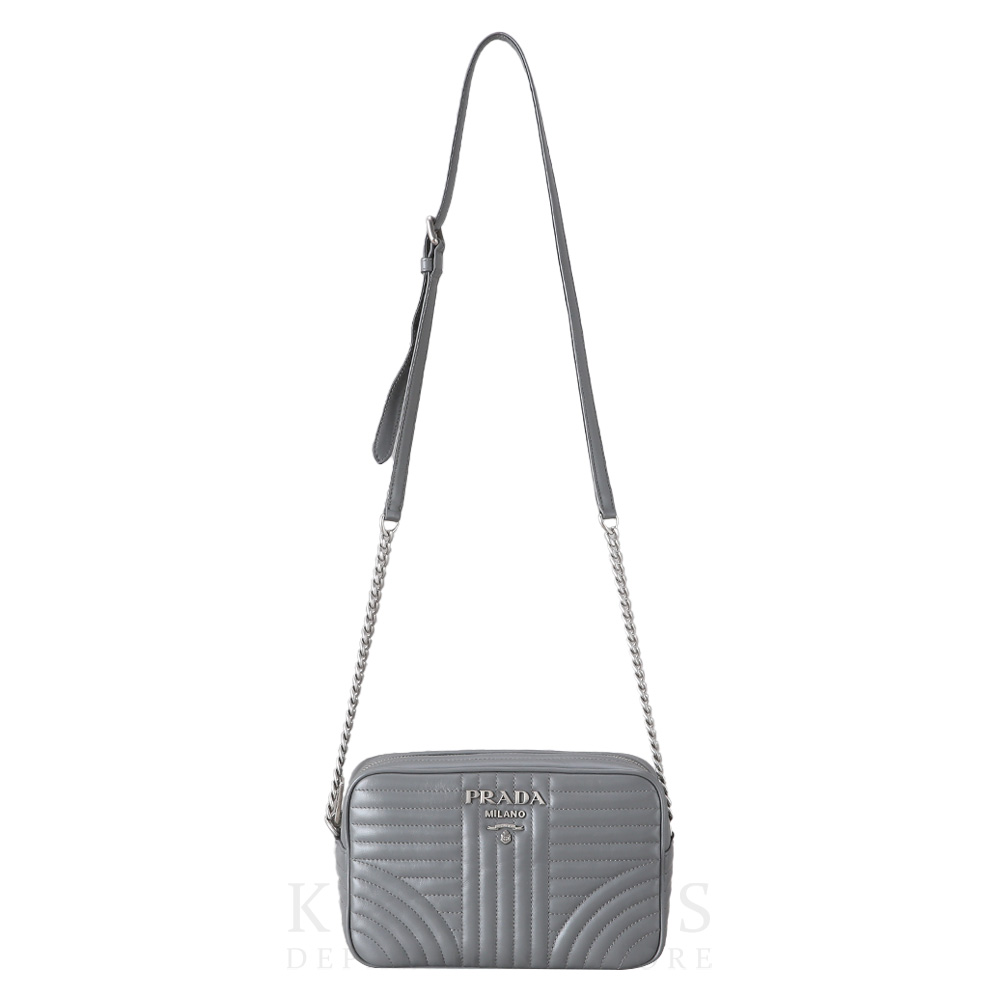 PRADA(USED)프라다 1BH083 다이아그램 카메라백
