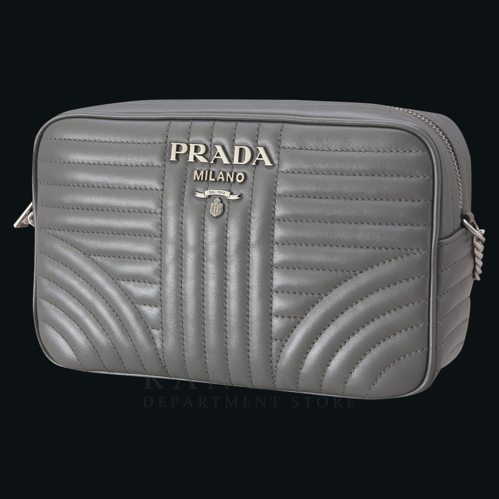 PRADA(USED)프라다 1BH083 다이아그램 카메라백