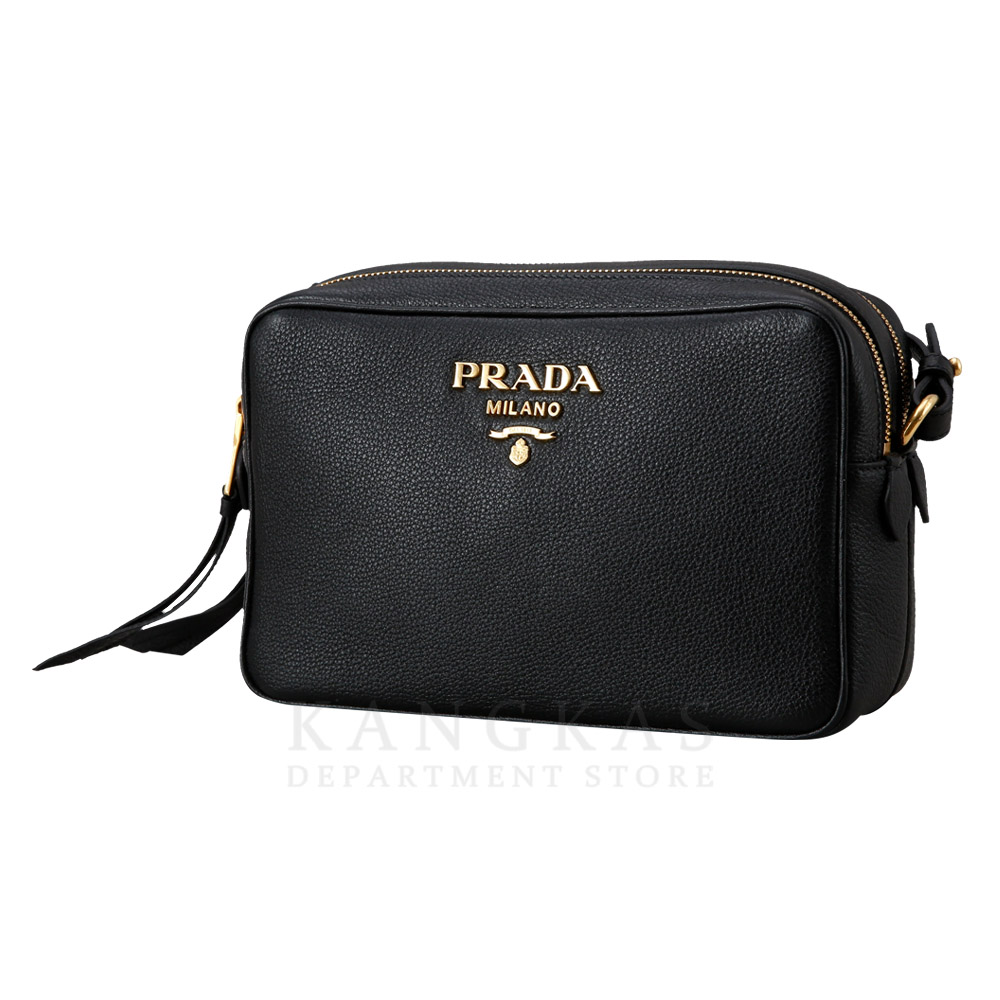 PRADA(USED)프라다 1BH082 로고 스트랩 가죽 백