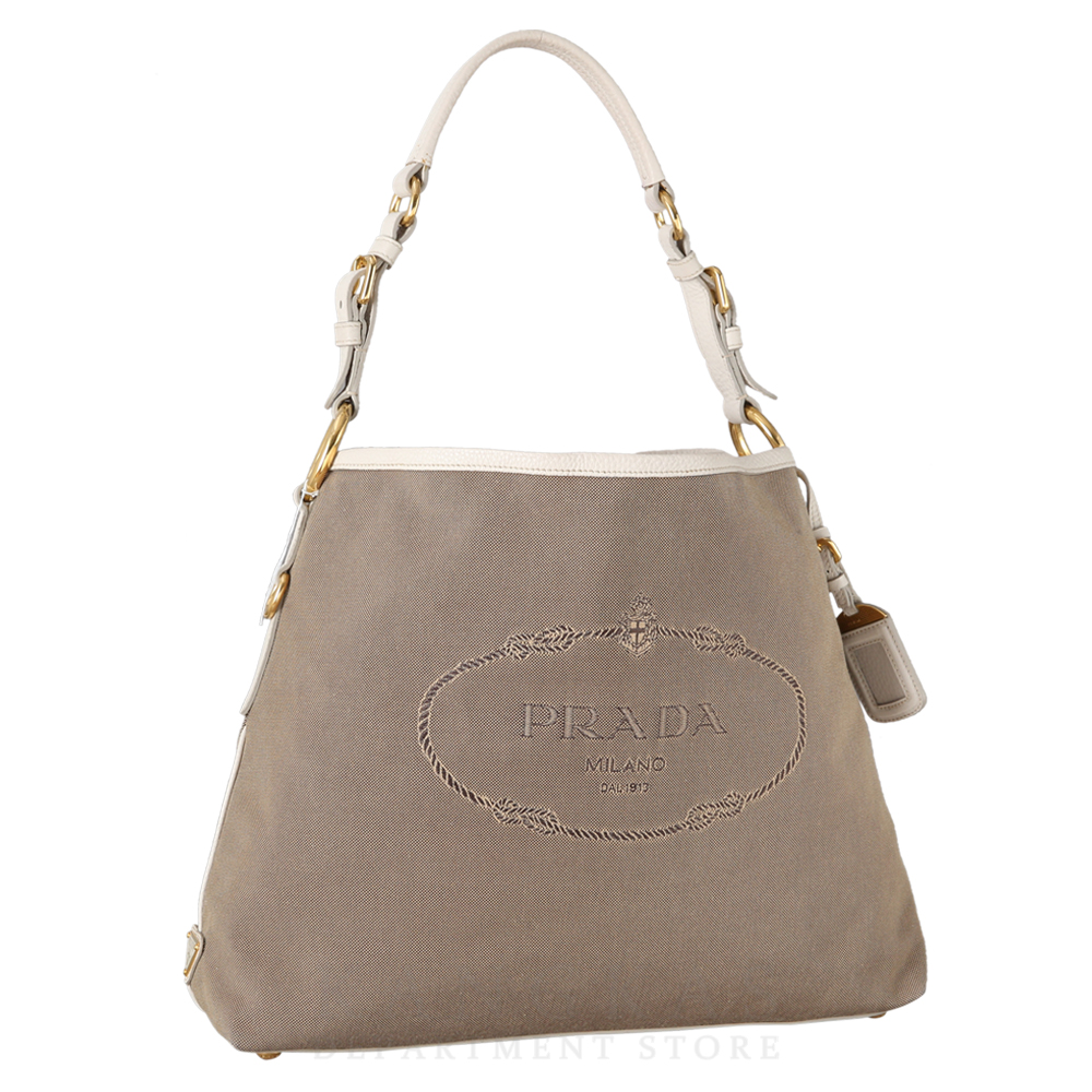 PRADA(USED)프라다 자가드 토트백