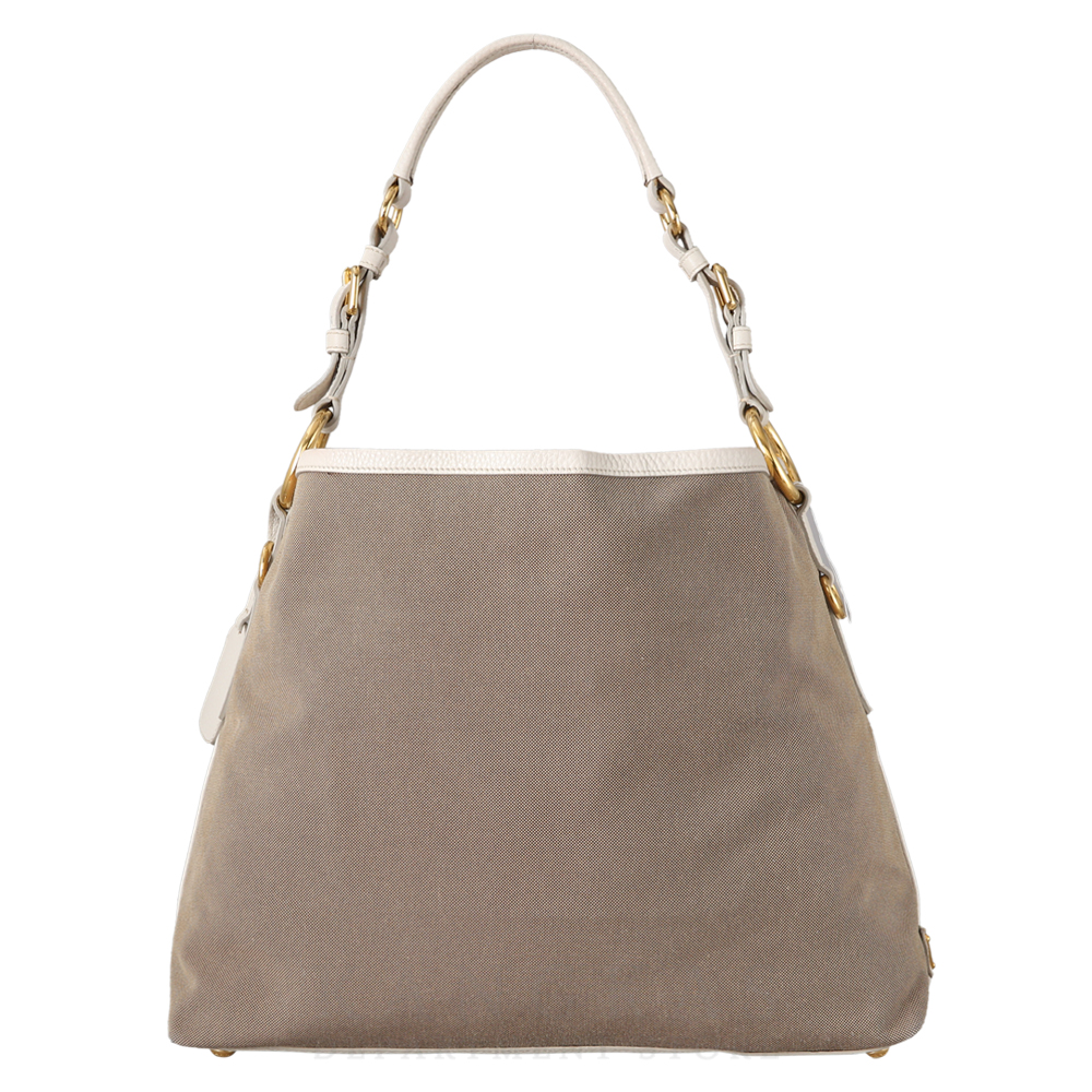 PRADA(USED)프라다 자가드 토트백