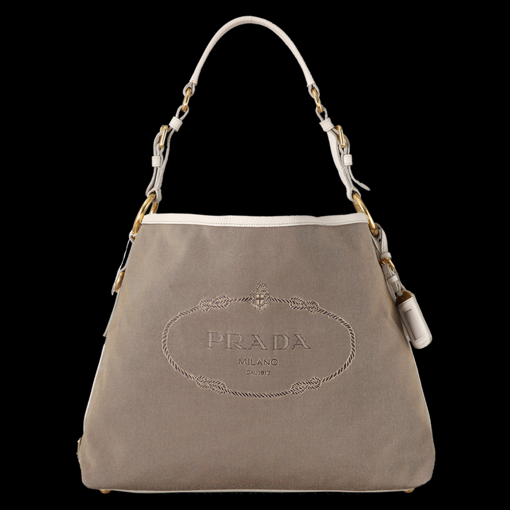 PRADA(USED)프라다 자가드 토트백