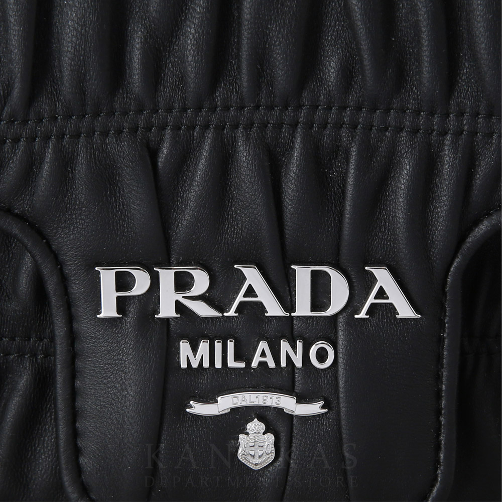 PRADA(USED)프라다 1BD140 나파 고프레 체인 숄더백