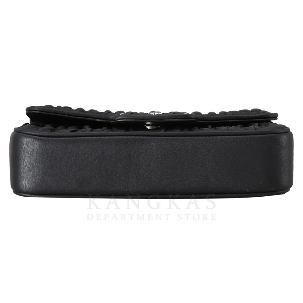 PRADA(USED)프라다 1BD140 나파 고프레 체인 숄더백