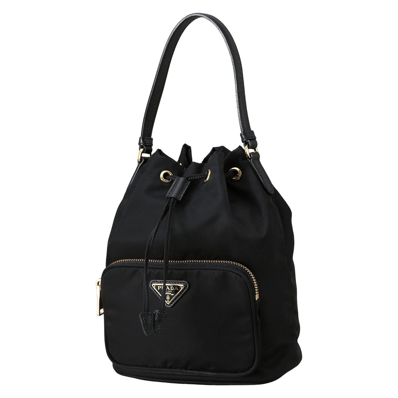PRADA(USED)프라다 1BH038 나일론 버킷백