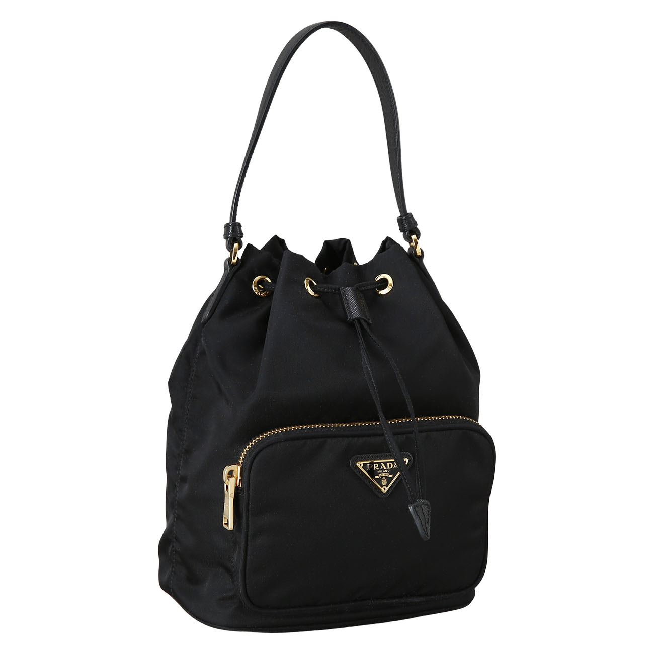 PRADA(USED)프라다 1BH038 나일론 버킷백