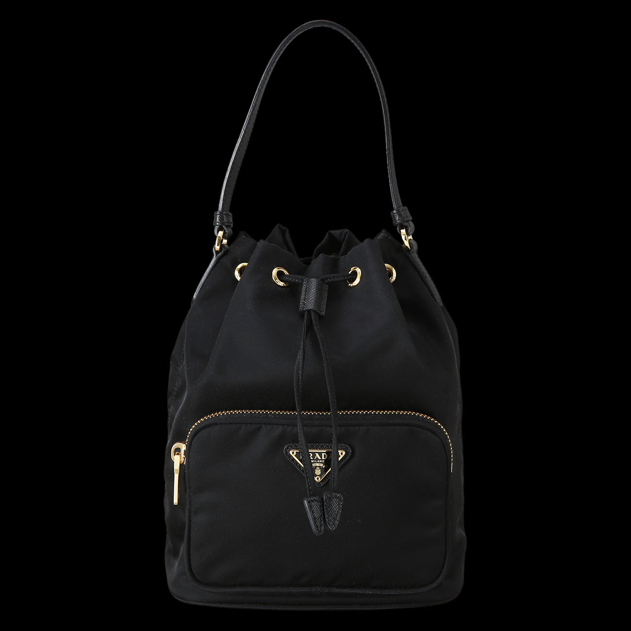PRADA(USED)프라다 1BH038 나일론 버킷백