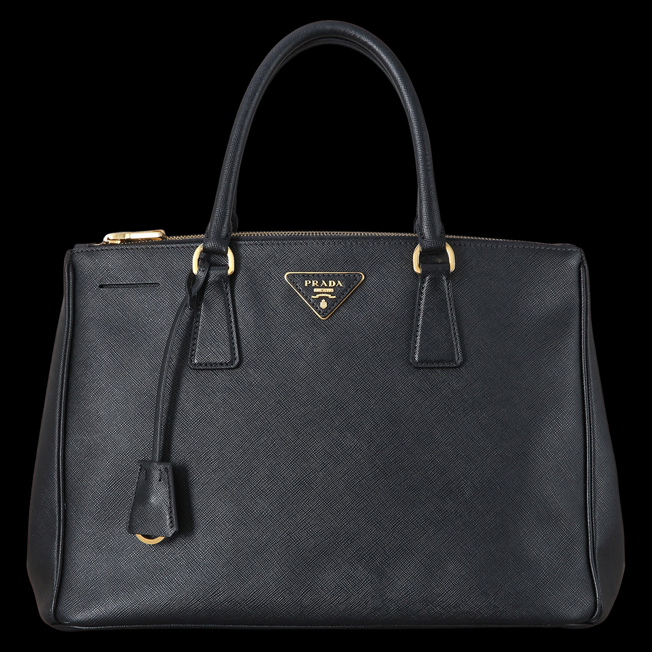 PRADA(USED)프라다 BN2274 사피아노 럭스 토트 겸 숄더백