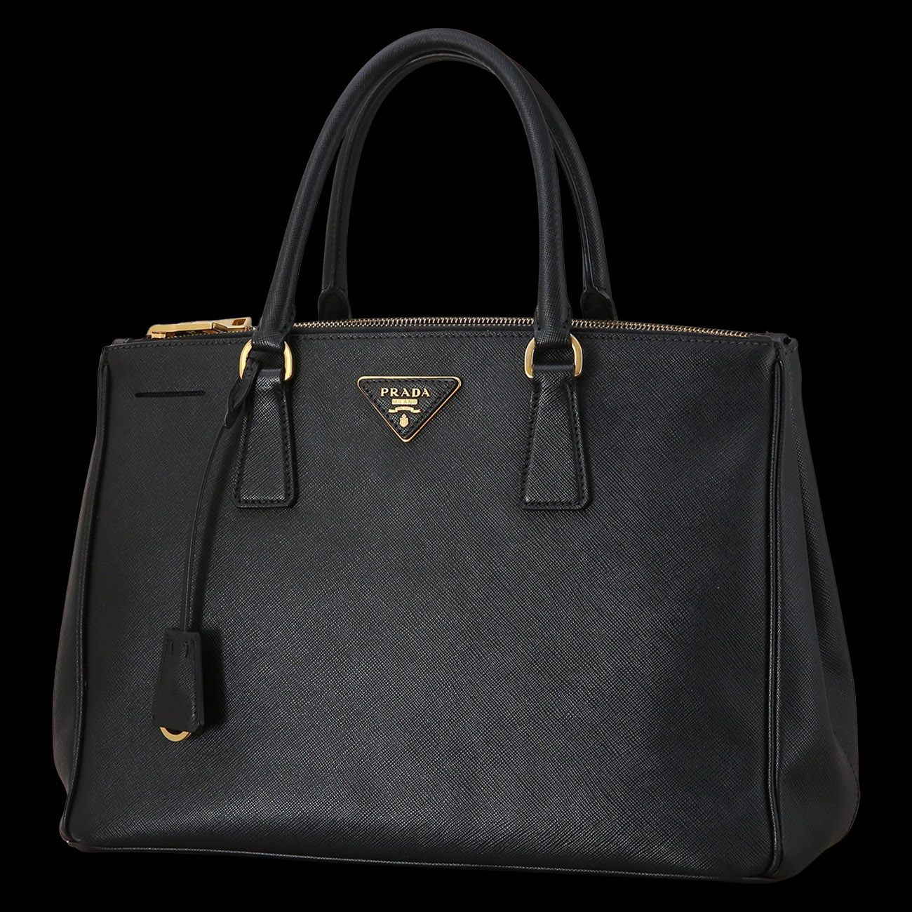 PRADA(USED)프라다 BN2274 사피아노 럭스 토트 겸 숄더백