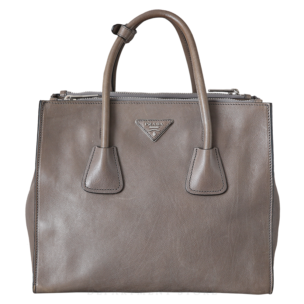 PRADA(USED)프라다 BN2619 글레이스 카프 토트겸 숄더백