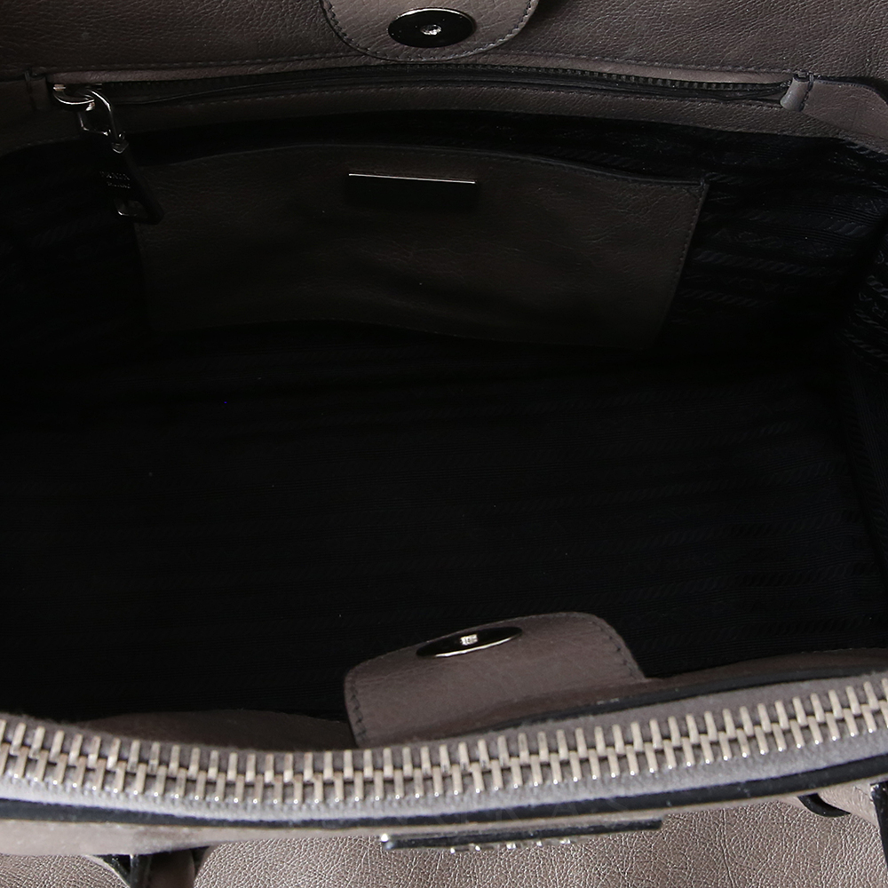PRADA(USED)프라다 BN2619 글레이스 카프 토트겸 숄더백