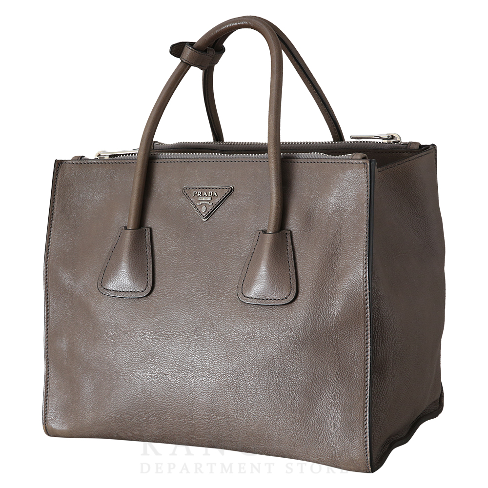 PRADA(USED)프라다 BN2619 글레이스 카프 토트겸 숄더백