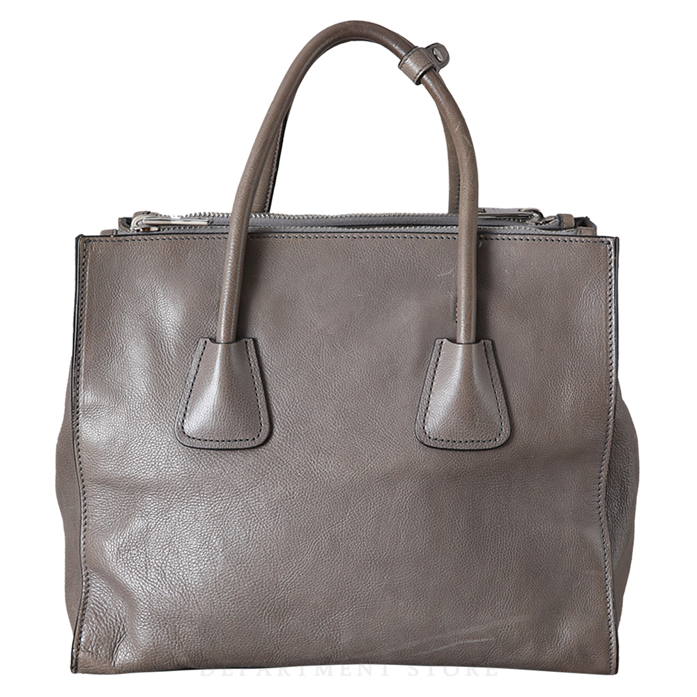 PRADA(USED)프라다 BN2619 글레이스 카프 토트겸 숄더백