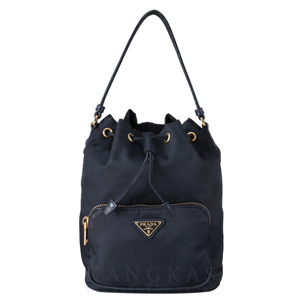 PRADA(USED)프라다 패브릭 버킷백