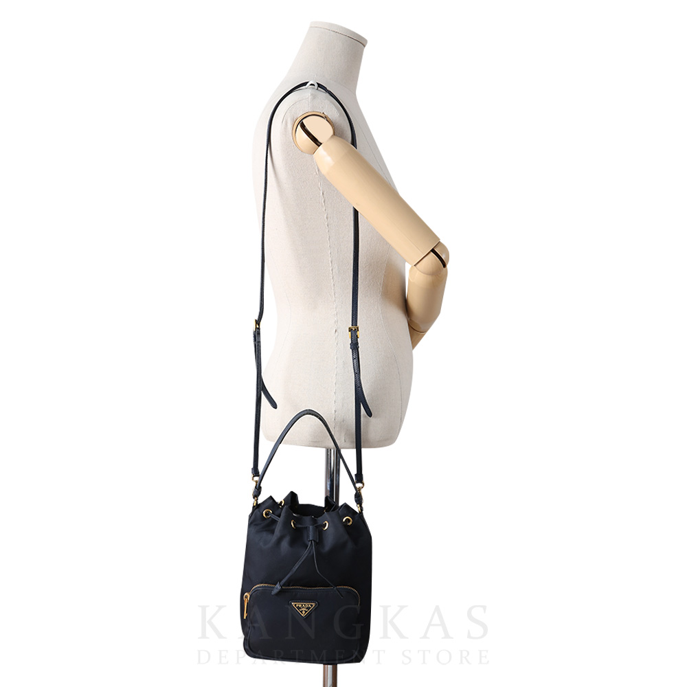 PRADA(USED)프라다 패브릭 버킷백