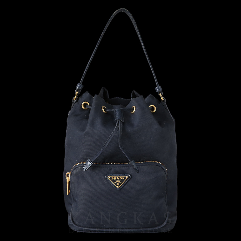 PRADA(USED)프라다 패브릭 버킷백