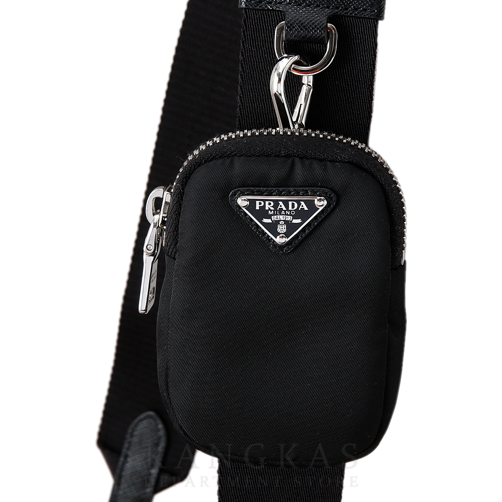 PRADA(USED)프라다 1BH204 테수토 체인 스트랩 호보백