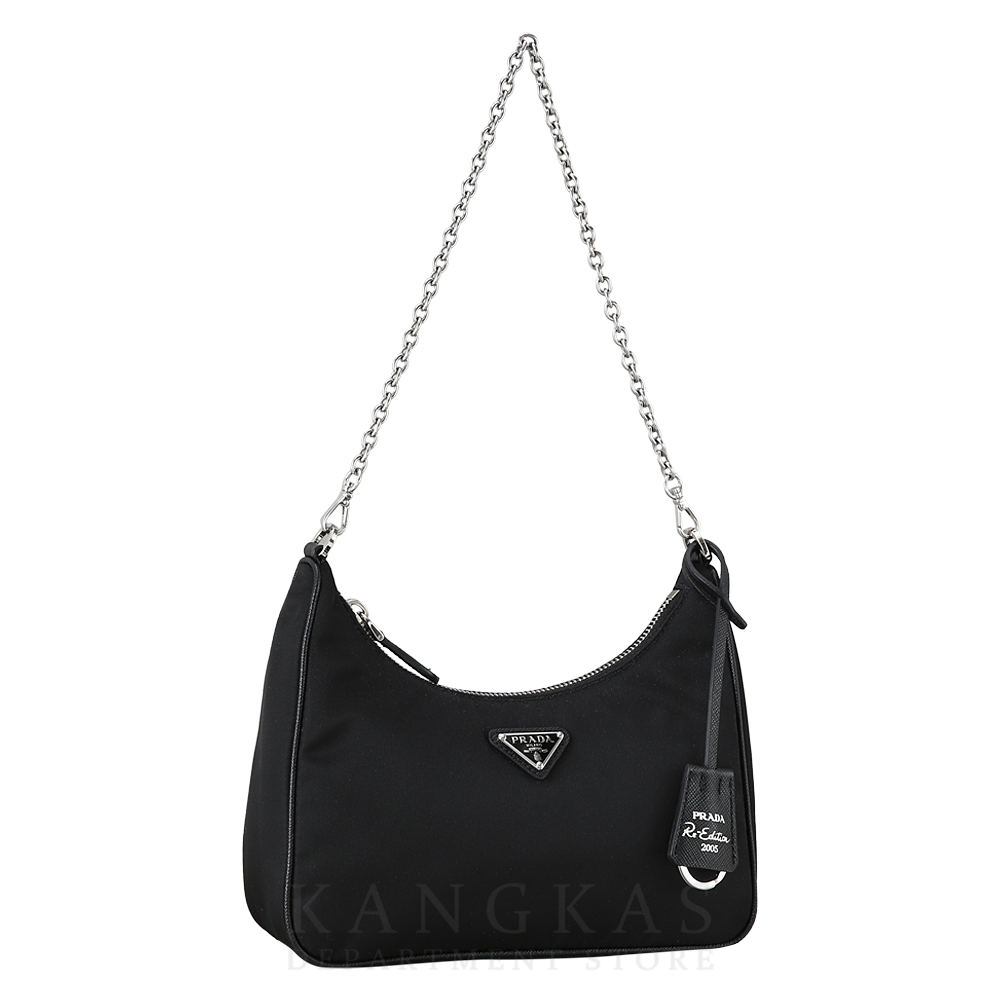 PRADA(USED)프라다 1BH204 테수토 체인 스트랩 호보백