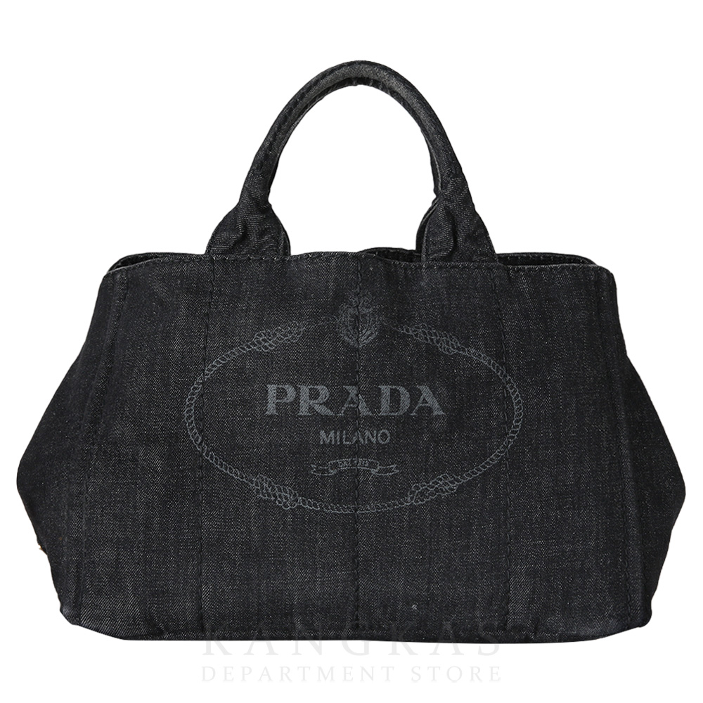 PRADA(USED)프라다 B2642B 데님 카나파 숄더백