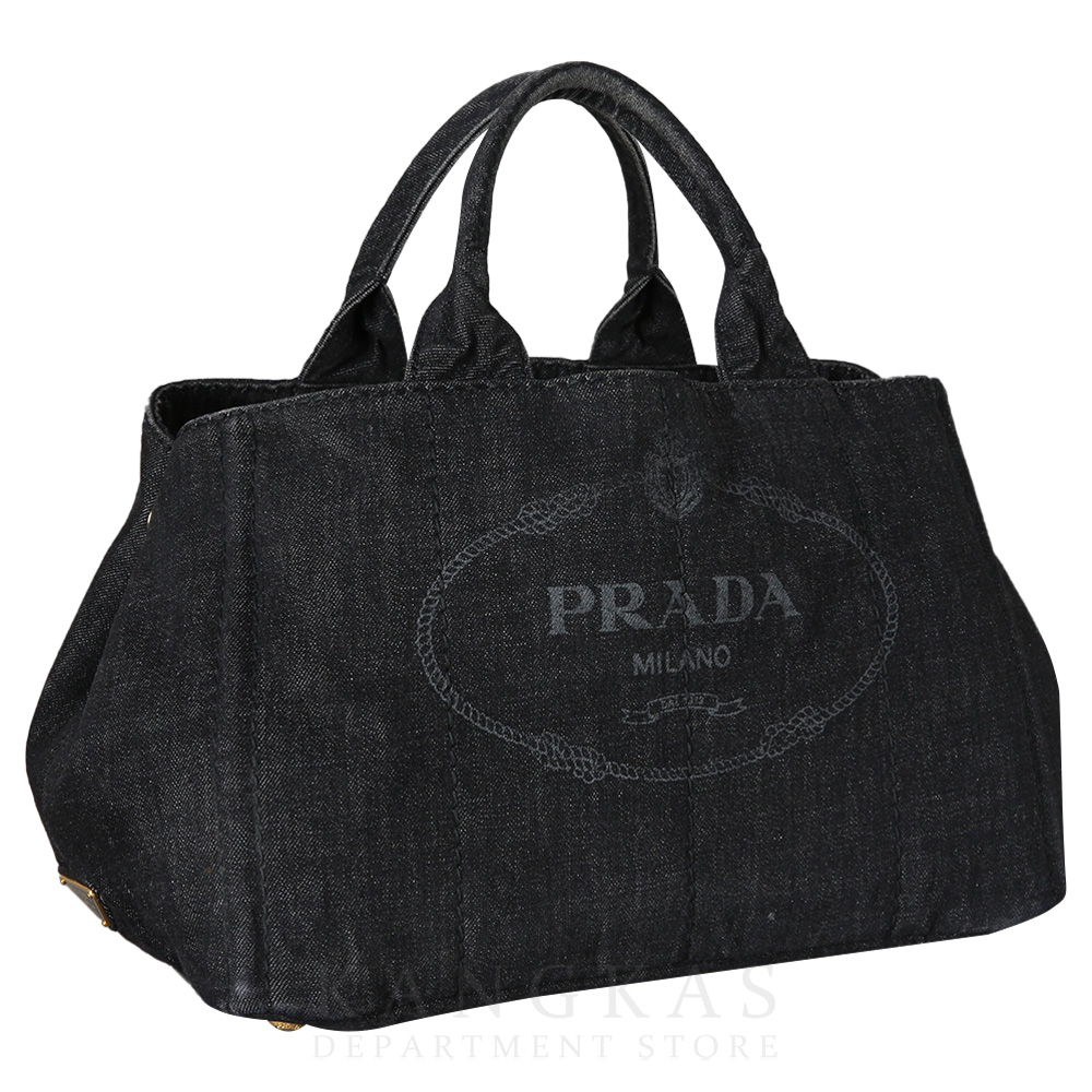 PRADA(USED)프라다 B2642B 데님 카나파 숄더백