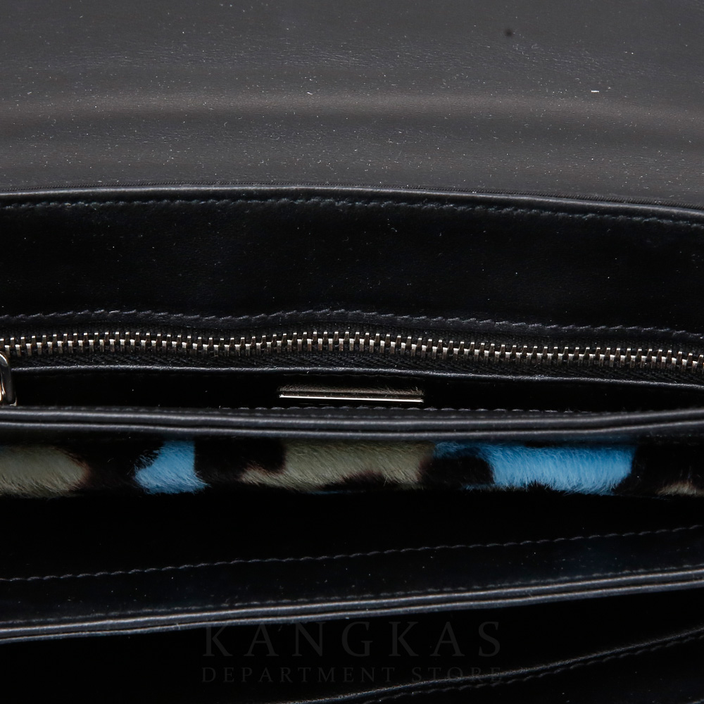 PRADA(USED)프라다 1BD009 레오파드 송치 테수토 체인 숄더백