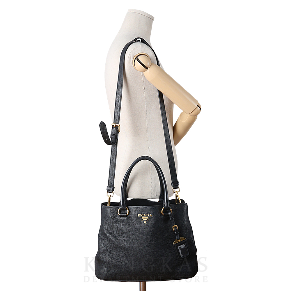 PRADA(USED)프라다 1BA058 비텔로 다이노 토트겸 숄더백