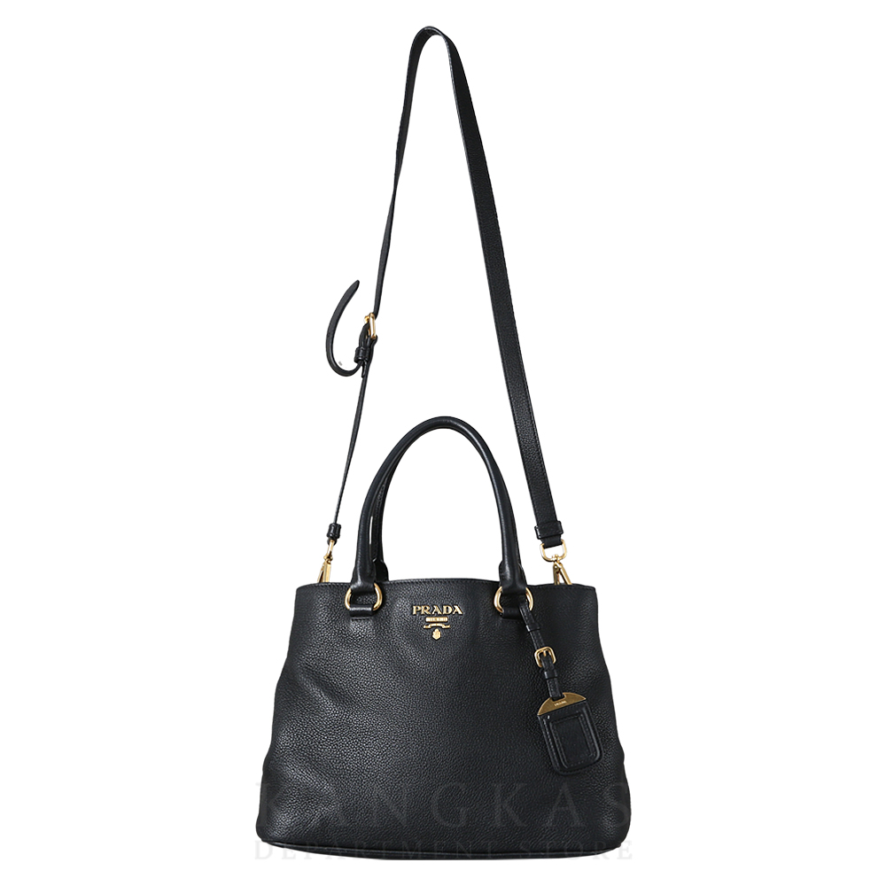 PRADA(USED)프라다 1BA058 비텔로 다이노 토트겸 숄더백