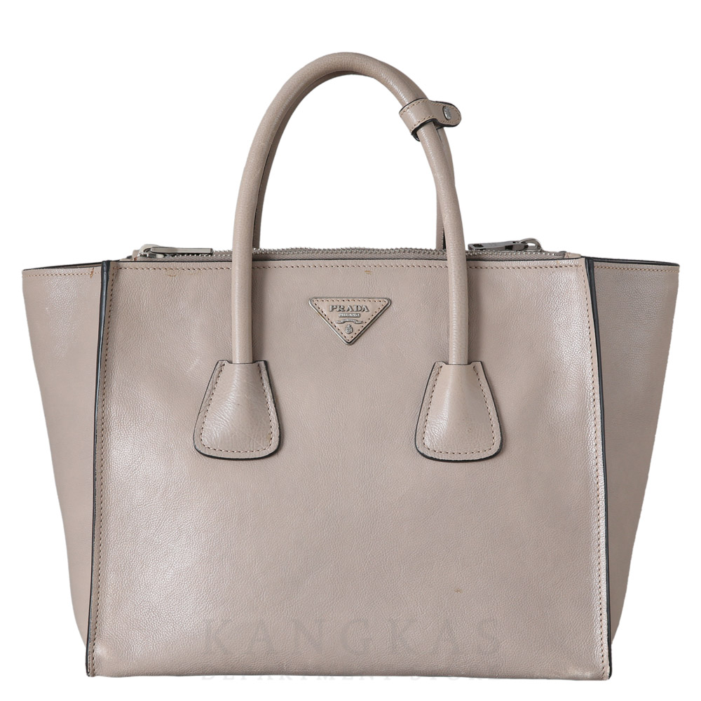 PRADA(USED)프라다 BN2619 글레이스 카프 토트겸 숄더백