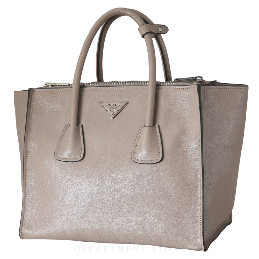 PRADA(USED)프라다 BN2619 글레이스 카프 토트겸 숄더백