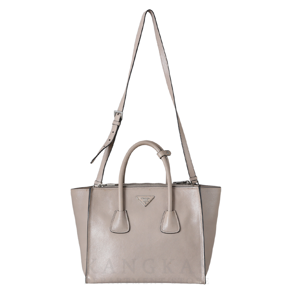 PRADA(USED)프라다 BN2619 글레이스 카프 토트겸 숄더백