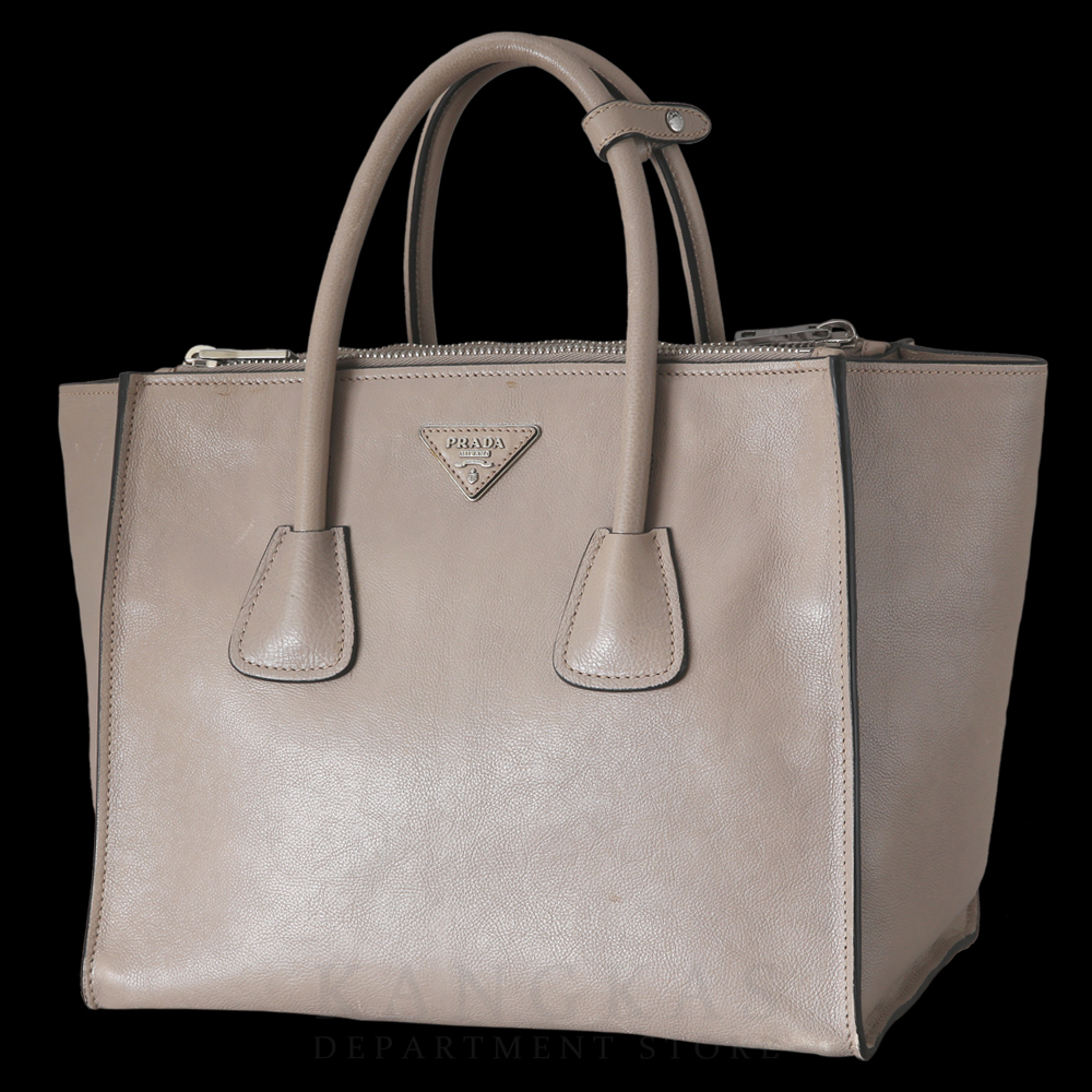 PRADA(USED)프라다 BN2619 글레이스 카프 토트겸 숄더백