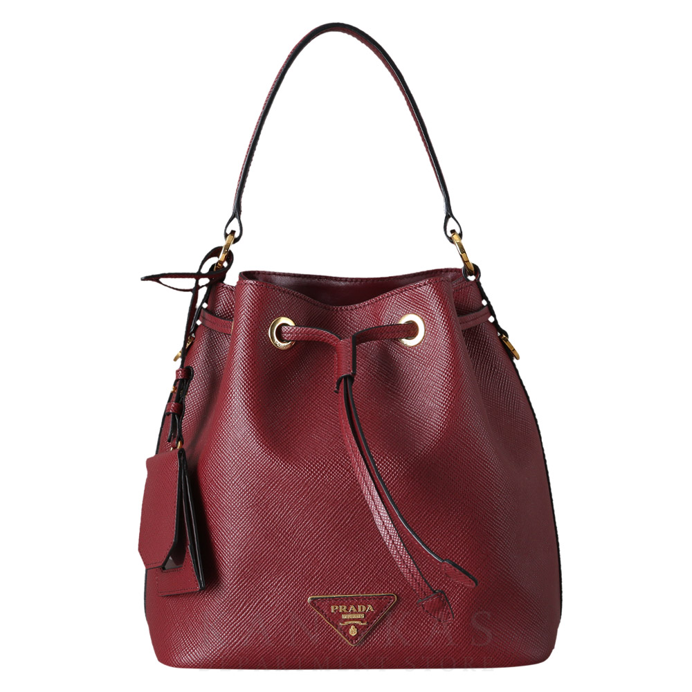 PRADA(USED)프라다 1BE032 사피아노 버킷백