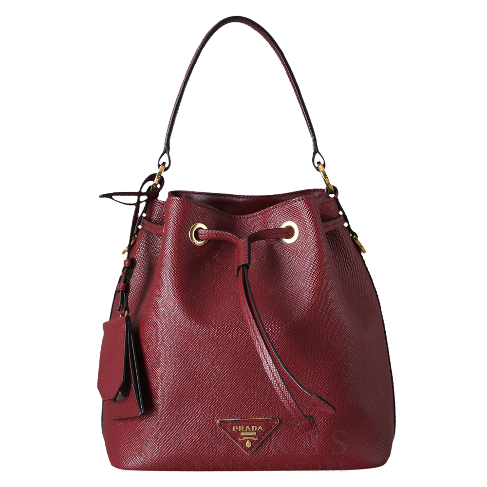 PRADA(USED)프라다 1BE032 사피아노 버킷백