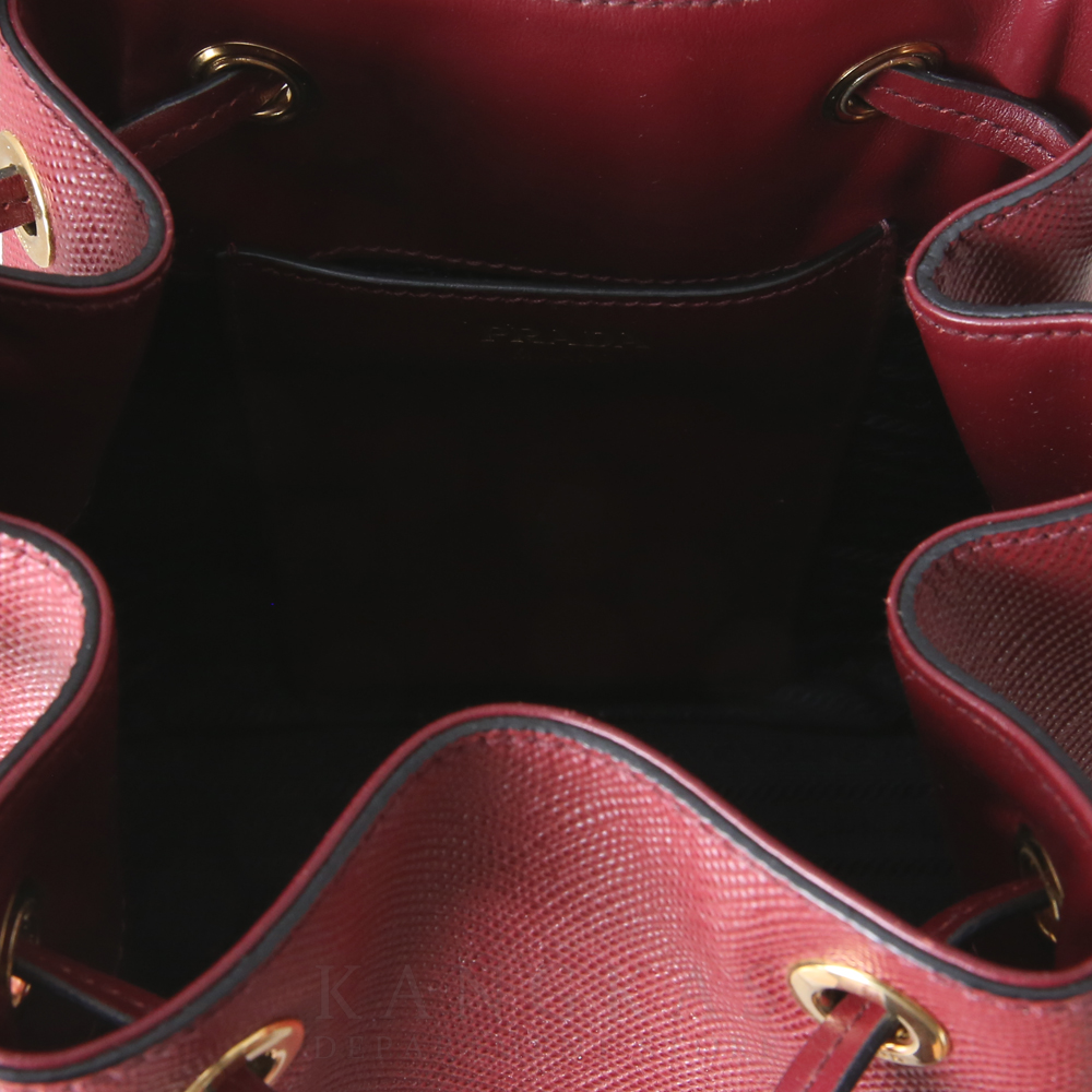 PRADA(USED)프라다 1BE032 사피아노 버킷백
