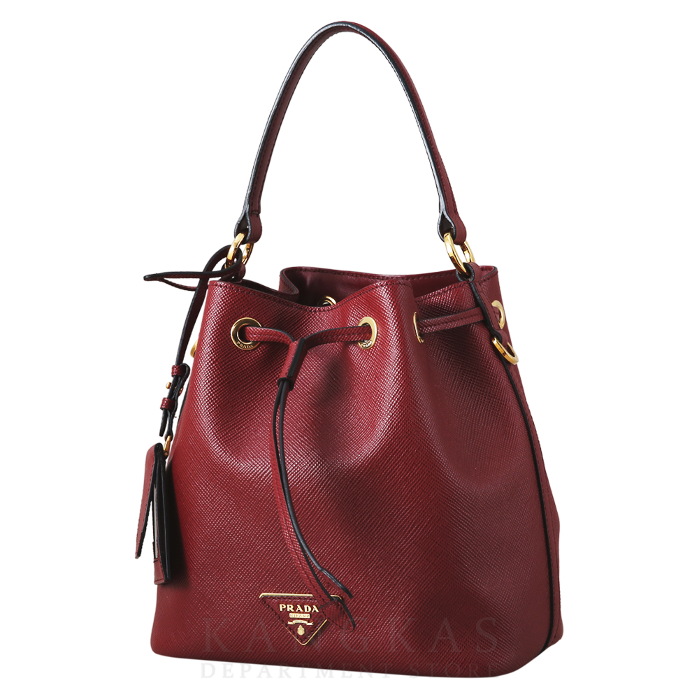 PRADA(USED)프라다 1BE032 사피아노 버킷백
