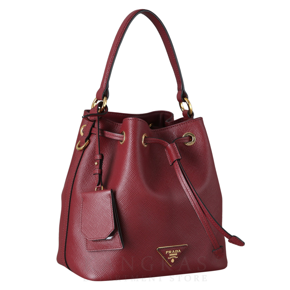 PRADA(USED)프라다 1BE032 사피아노 버킷백