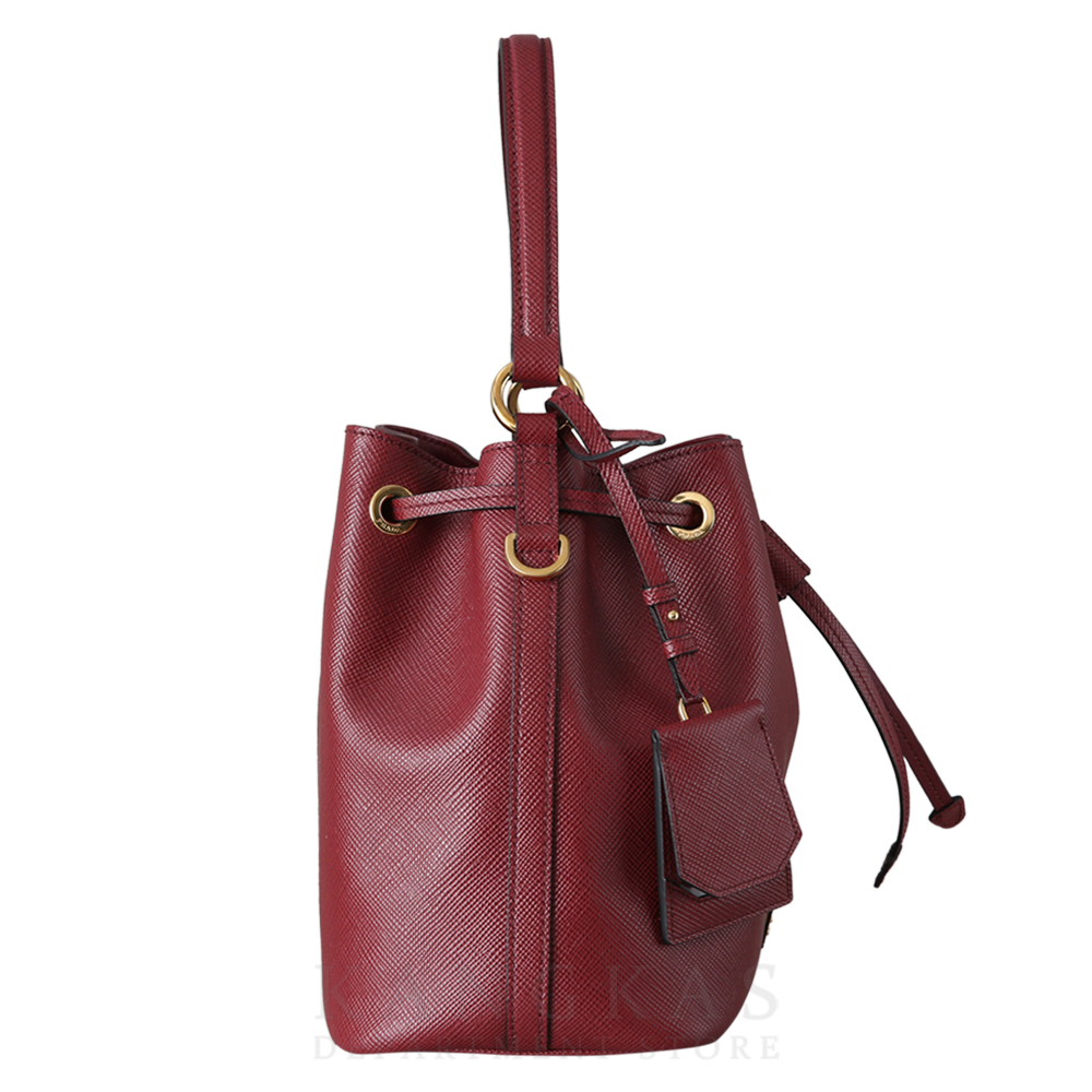 PRADA(USED)프라다 1BE032 사피아노 버킷백