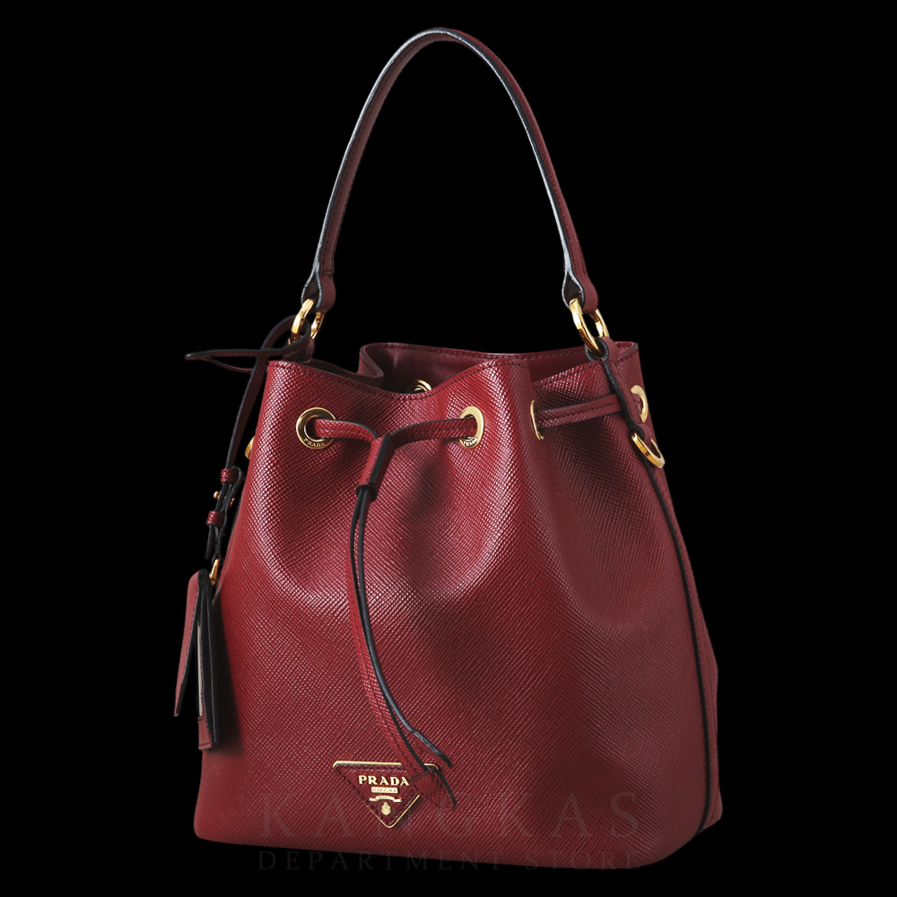 PRADA(USED)프라다 1BE032 사피아노 버킷백