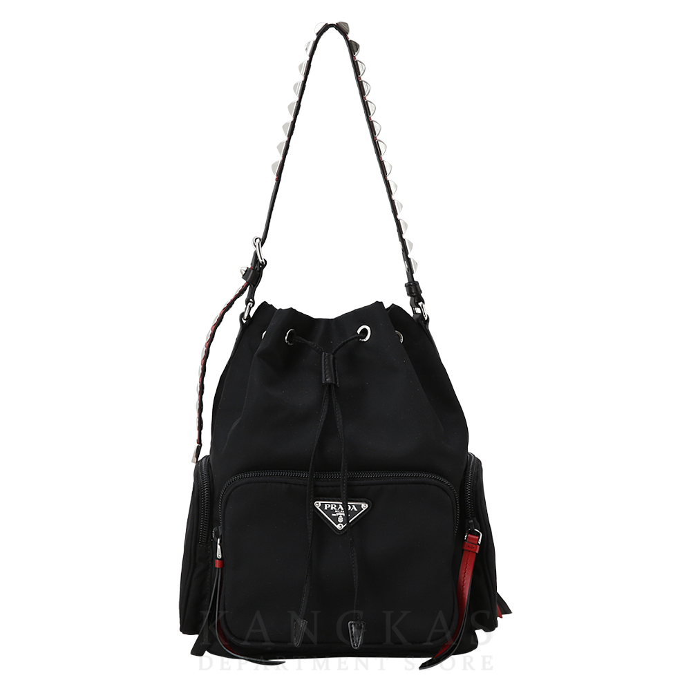 PRADA(USED)프라다 1BE027 나일론 버킷백 라지