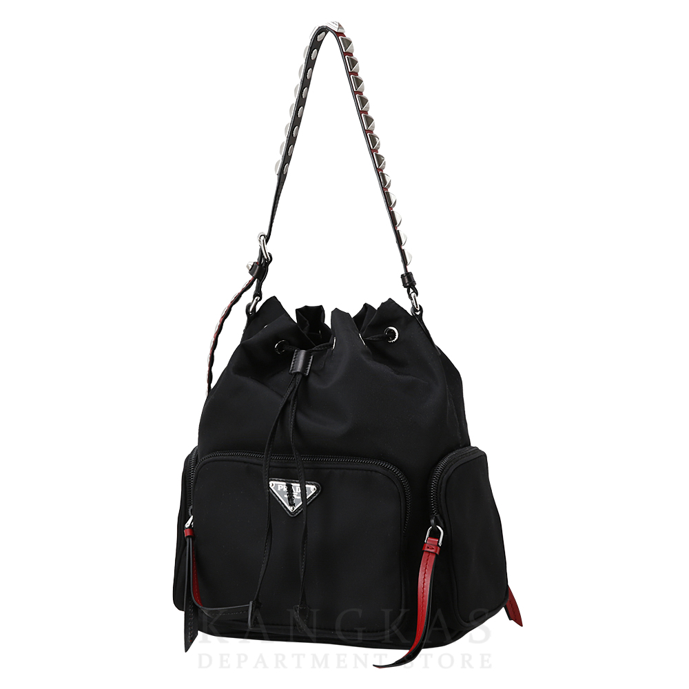 PRADA(USED)프라다 1BE027 나일론 버킷백 라지
