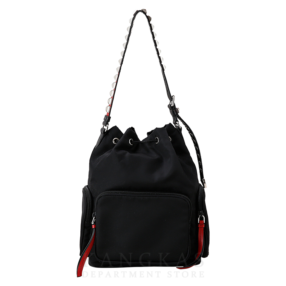 PRADA(USED)프라다 1BE027 나일론 버킷백 라지