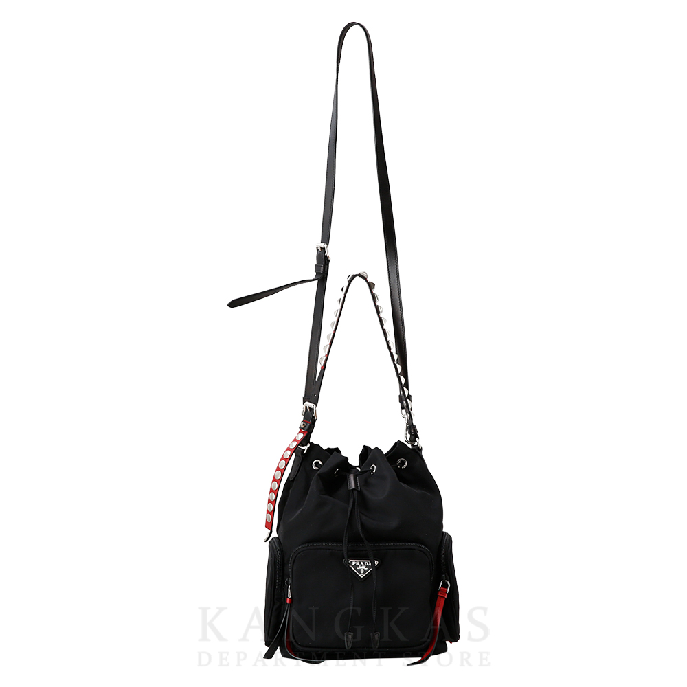 PRADA(USED)프라다 1BE027 나일론 버킷백 라지