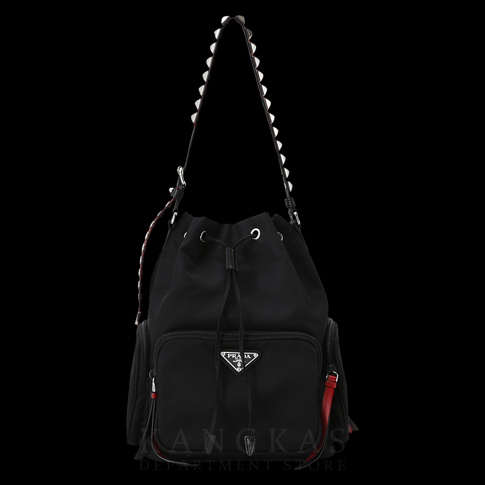 PRADA(USED)프라다 1BE027 나일론 버킷백 라지
