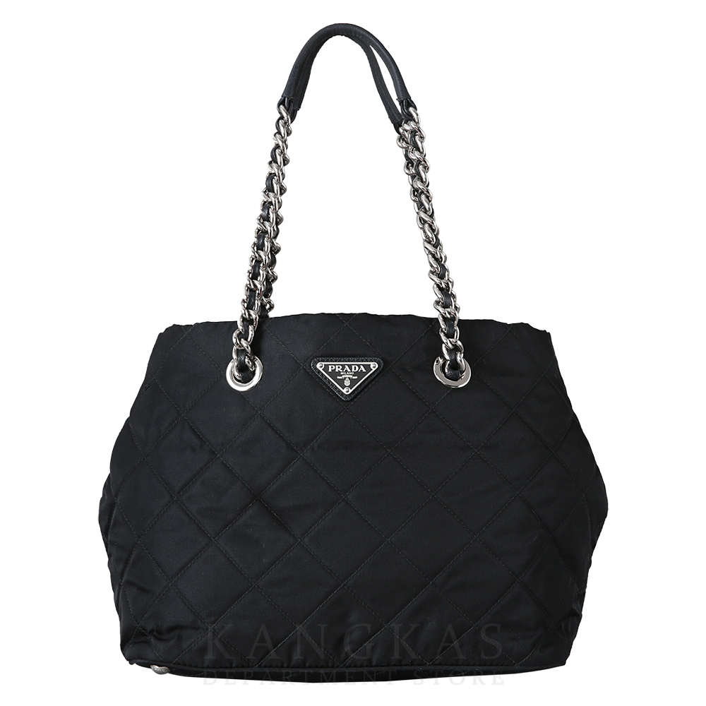 PRADA(USED)프라다 1BG740 테수토 포코노 퀼팅 토트겸 숄더백
