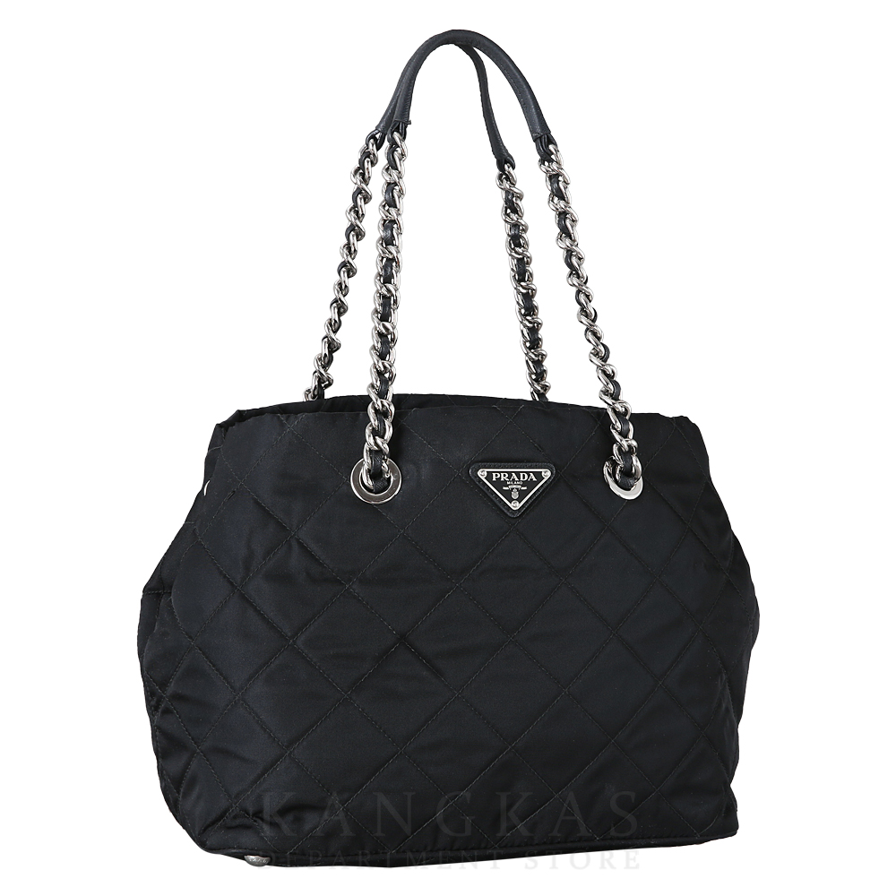 PRADA(USED)프라다 1BG740 테수토 포코노 퀼팅 토트겸 숄더백